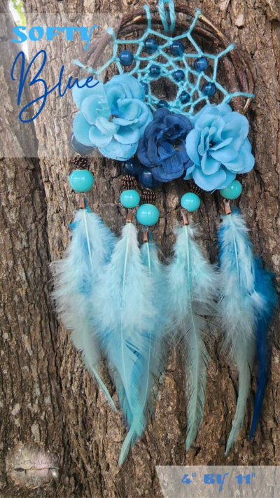 Softy Blue Dream Catcher - Thumbnail 4