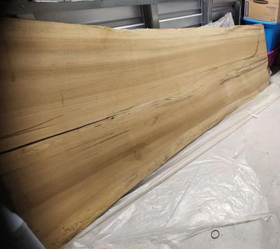 Ohio Red Oak Live Edge Wood Slab 38W x 97L x 2 Thick - Thumbnail 2