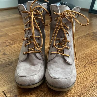 Womens Rock and Candy by Zigi Tan Suede Ankle Boots - Thumbnail 2