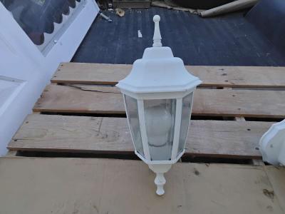 White WallMount Lighting Central Park StyleTwilight Sentinel - Thumbnail 4