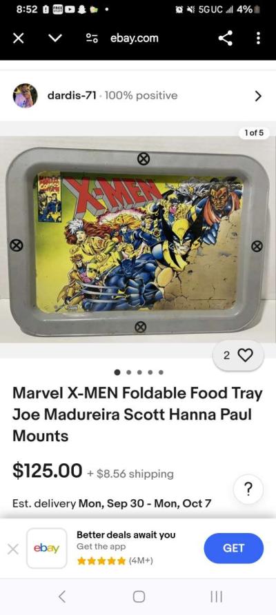 XMEN TV TRAY - Thumbnail 3