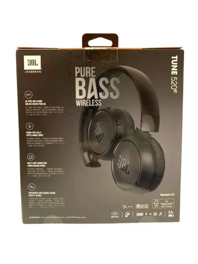 Super Deal Jbl Bt520 Headphones Super Bass Brand New - Thumbnail 2