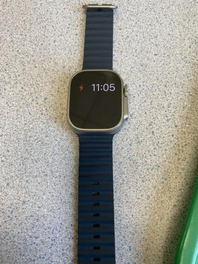 AppleWatch Ultra Ocean Blue Band 49mm - Thumbnail 3