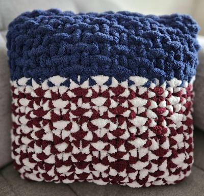 Red White and Blue Throw Pillow - Thumbnail 4