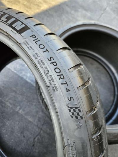 2 PCS OF TIRES MICHELIN PILOT SPORT 4S - Thumbnail 3
