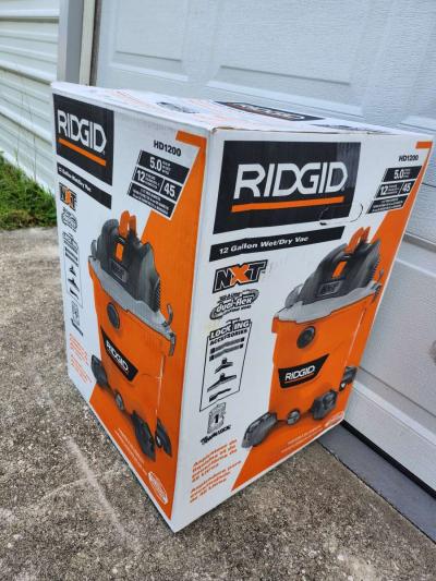 Ridgid 12 Gallon NXT Wet Dry Vac - Thumbnail 3