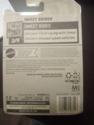 Hot Wheels Sweet Driver Sweet rides 9 250 - Thumbnail 4