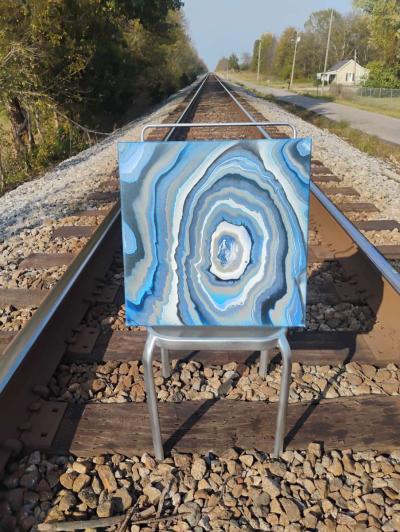 20in x 20in Acrylic Painting on Canvas