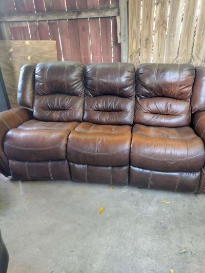 leather couch - Thumbnail 2
