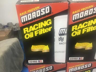 4 moroso filters and 10 qts mobil 1 full synthetic oil - Thumbnail 2