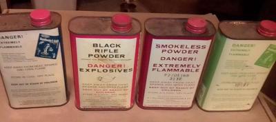 collection of gunpowder tins - Thumbnail 5