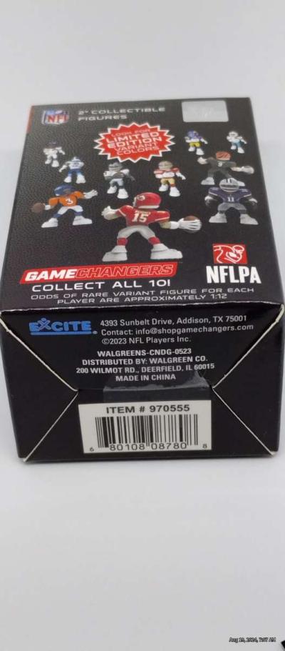 NFL Game Changers 2 inch collectible figures - Thumbnail 4