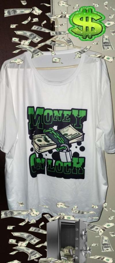 New plus size 4X Money On Lock fashion top - Thumbnail 2