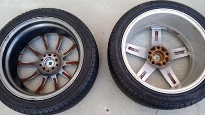 the set of 4 tires wheels R 18 - Thumbnail 5