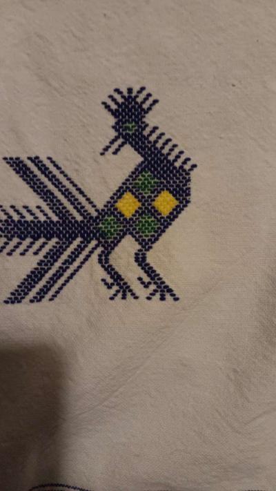 Indian wrap or blanket hand made - Thumbnail 4