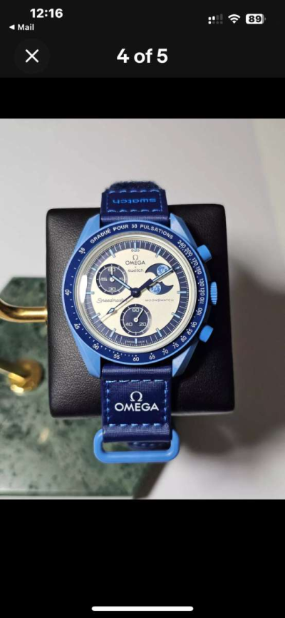 Omega X Swatch Mission To The Super Blue Moon - Thumbnail 2