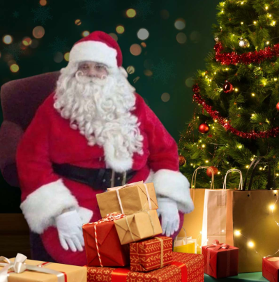 Santa Claus for your personal Christmas Events