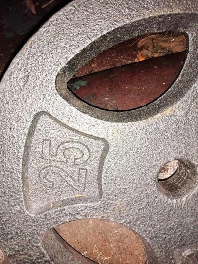 two standard 25 lb weight plates - Thumbnail 6