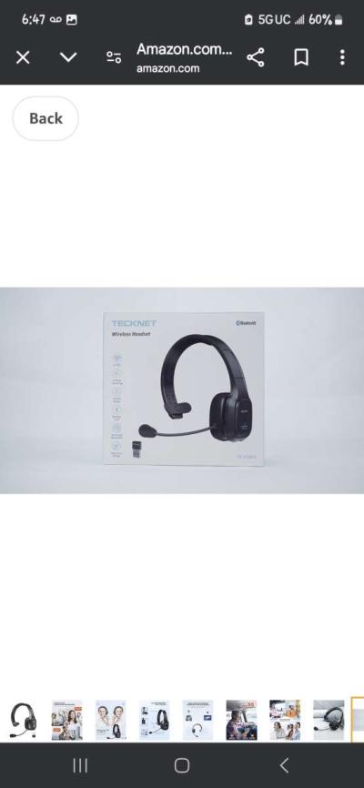 TECKNET Trucker Bluetooth Headphones - Thumbnail 5