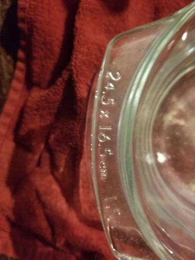 VINTAGE PAIR ANCHOR HOCKING OVAL CLEAR GLASS BAKING DISH - Thumbnail 2