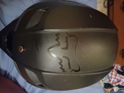 Fox v1 racing helmet - Thumbnail 5