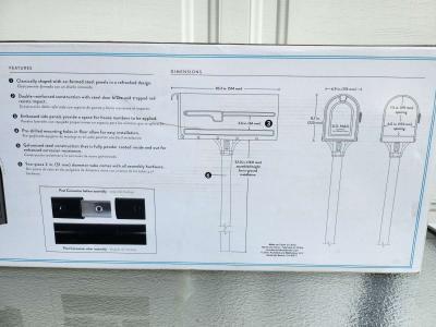 Architectural Mailboxes MB1 Mailbox and Post Kit - Thumbnail 4