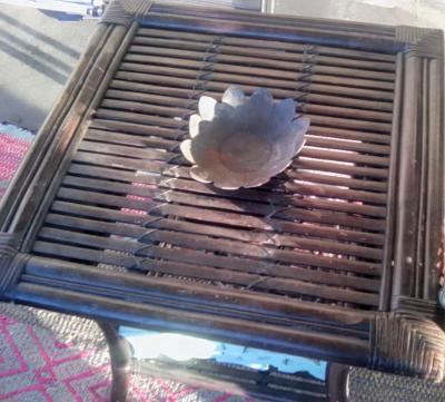 wicker furniture set and rug - Thumbnail 3