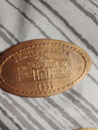 Pressed Penny rare from different parts of the world - Houston, Texas