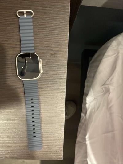 AppleWatch Ultra Ocean Blue Band 49mm - Thumbnail 6