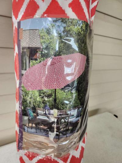 Allen Roth Outdoor Patio Table Umbrella - Thumbnail 5