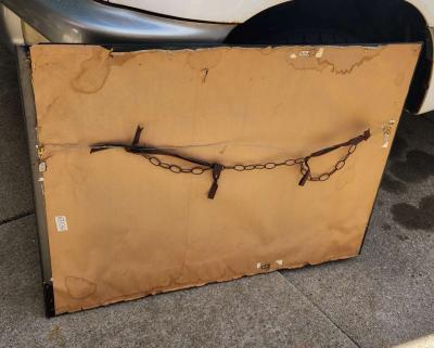 Large framed mirror - Thumbnail 2