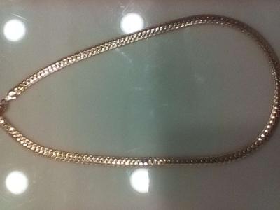 18k jewelry 3 necklaces - Thumbnail 3