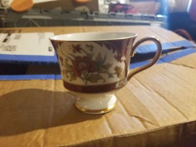 12 Sets Sango China Kyoto Footed Cup  Saucers  Japan - Thumbnail 3