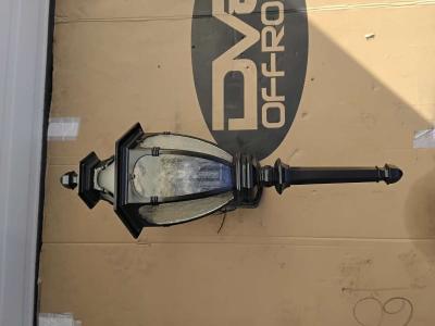 Nice Black Large Outdoor Lantern Style Look Like New - Thumbnail 4