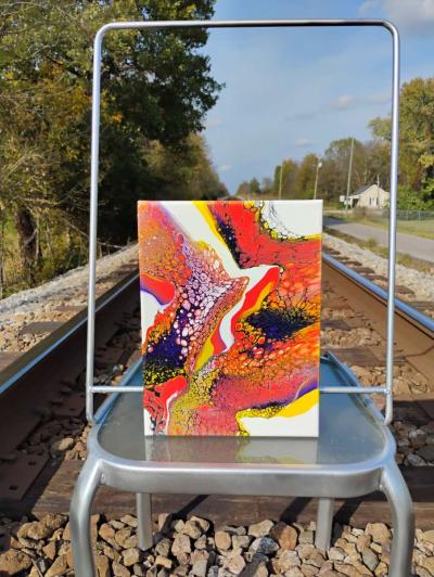 8in x 10in Acrylic Painting - Thumbnail 3