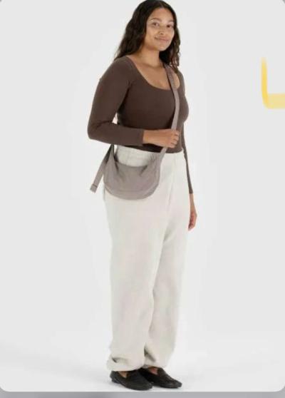 Nylon Crescent Bag - Thumbnail 2