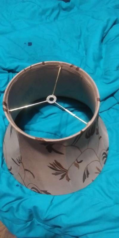 Brown Antique Lamp Shade new - Thumbnail 2