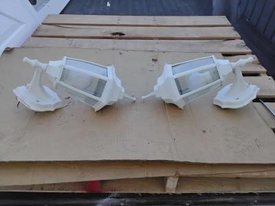 White WallMount Lighting Central Park StyleTwilight Sentinel - Thumbnail 5