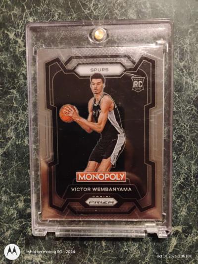 Panini Prizm Monopoly Victor Wembanyama