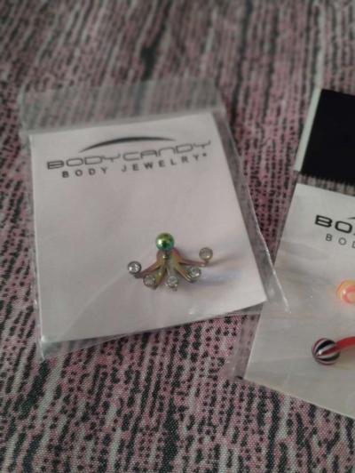 20g 14g 16g BodyCandy body jewlery nose ring eyebrow belly - Thumbnail 3