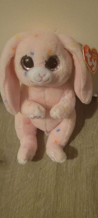 The Beanie Babies Collection Bellies easter may rabbit MINT - Thumbnail 2