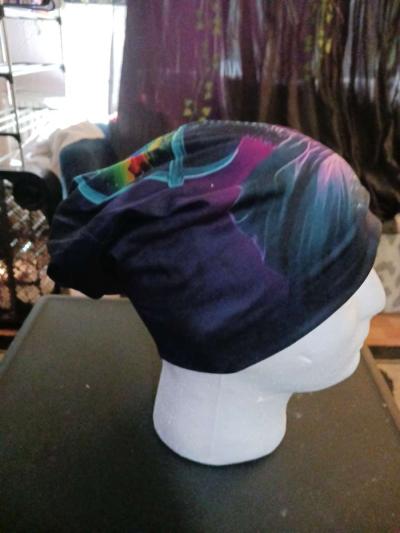 New skull slouchy beanie - Thumbnail 4