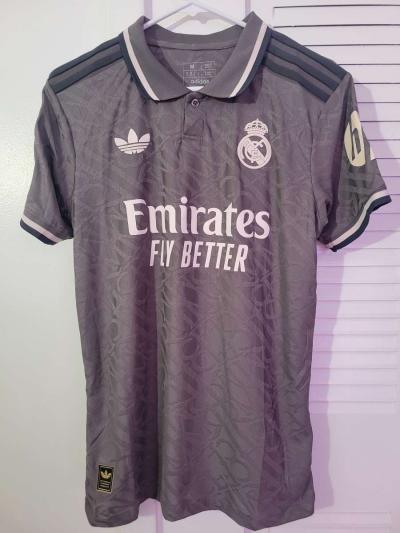 Real Madrid Jersey Soccer 2025 Player Version Size XL 2XL - Thumbnail 2