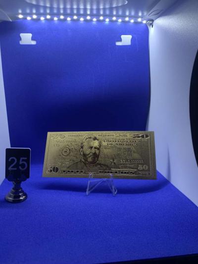 Gold Plated Collectors Bank Note - Thumbnail 3