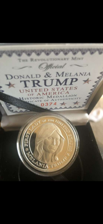 Trump Silver Coin - Thumbnail 2