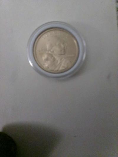 Sacagawea 2000 gold dollar minted in Philadelphia - Thumbnail 5