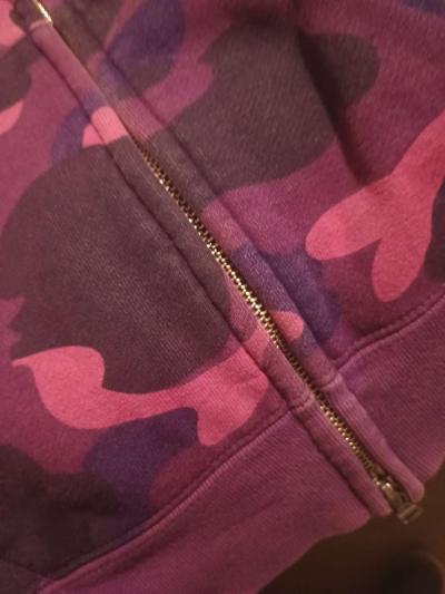 Purple Bape Full Zip Jacket - Thumbnail 4