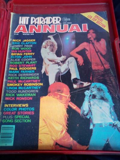 1975 hitparader LED Zeppelin - San Antonio, Texas