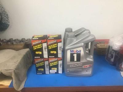 4 moroso filters and 10 qts mobil 1 full synthetic oil - Thumbnail 4