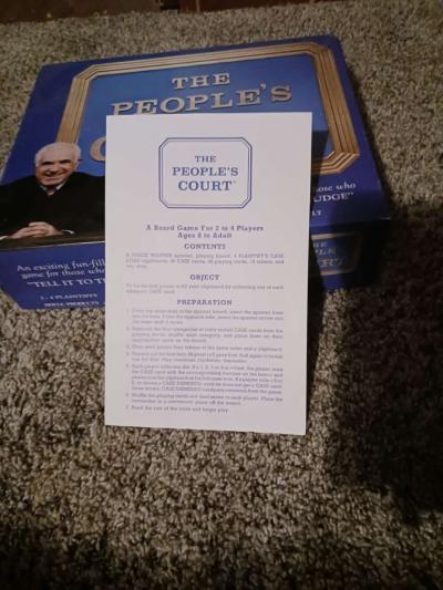 The Peoples Court Board Game - Thumbnail 4